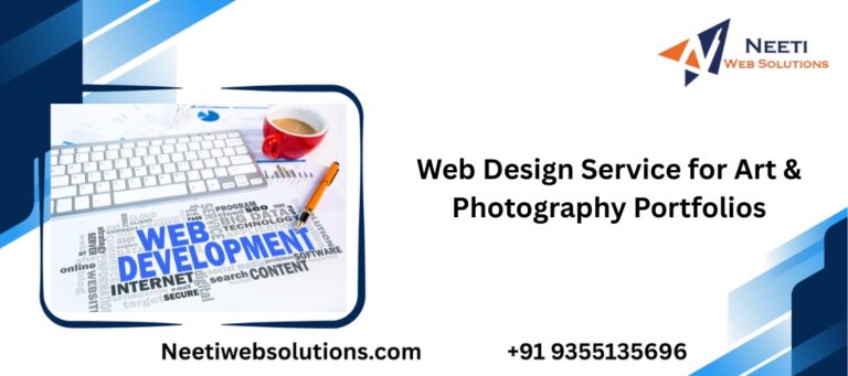 Web Design Service for Art & Photography Portfolios