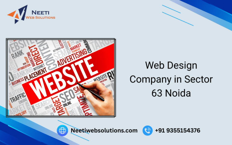 Web Design Company in Sector 63 Noida