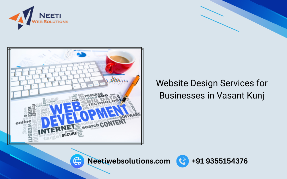 Website Design Services for Businesses in Vasant Kunj